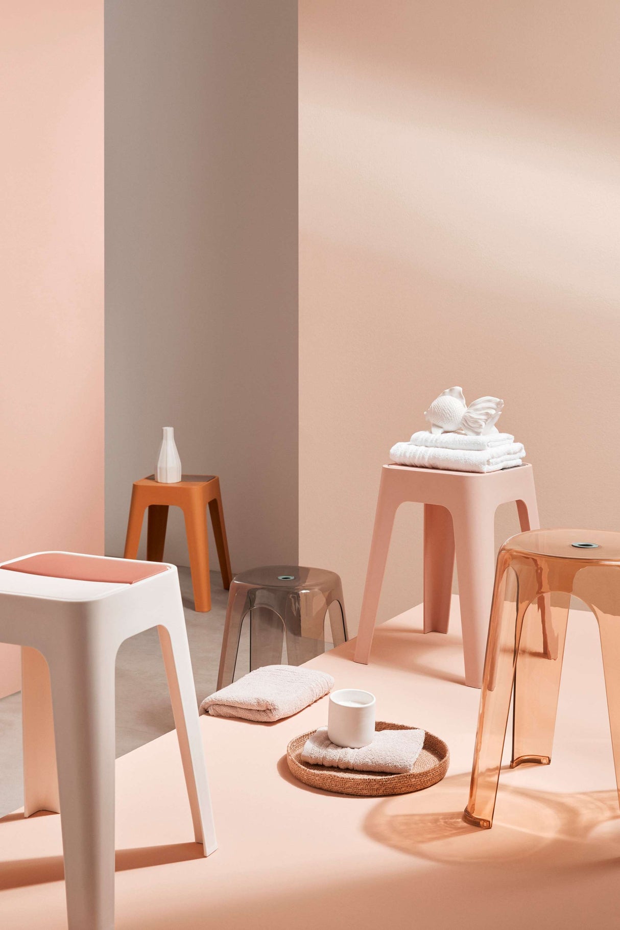 bizzotto bizzotto sgabello sonny h 465 cm grigio trasparente ean 8051836671751