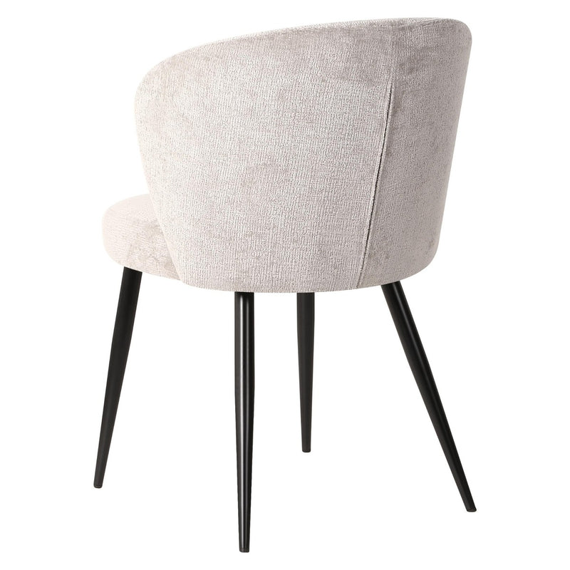 di mo commerciale di mo commerciale poltroncina evelyn 58 x 48 cm h 805 cm in tessuto tortora con gambe in metallo sedia design elegante ean 8010402515219