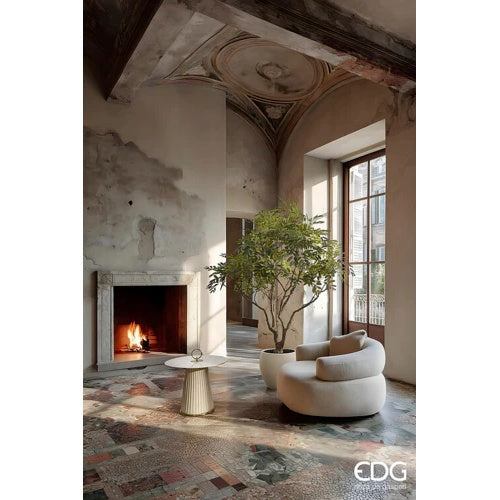 edg enzo de gasperi edg enzo de gasperi dalbergia vogue con vaso pianta artificiale h 240 cm verde ean 8059824607409