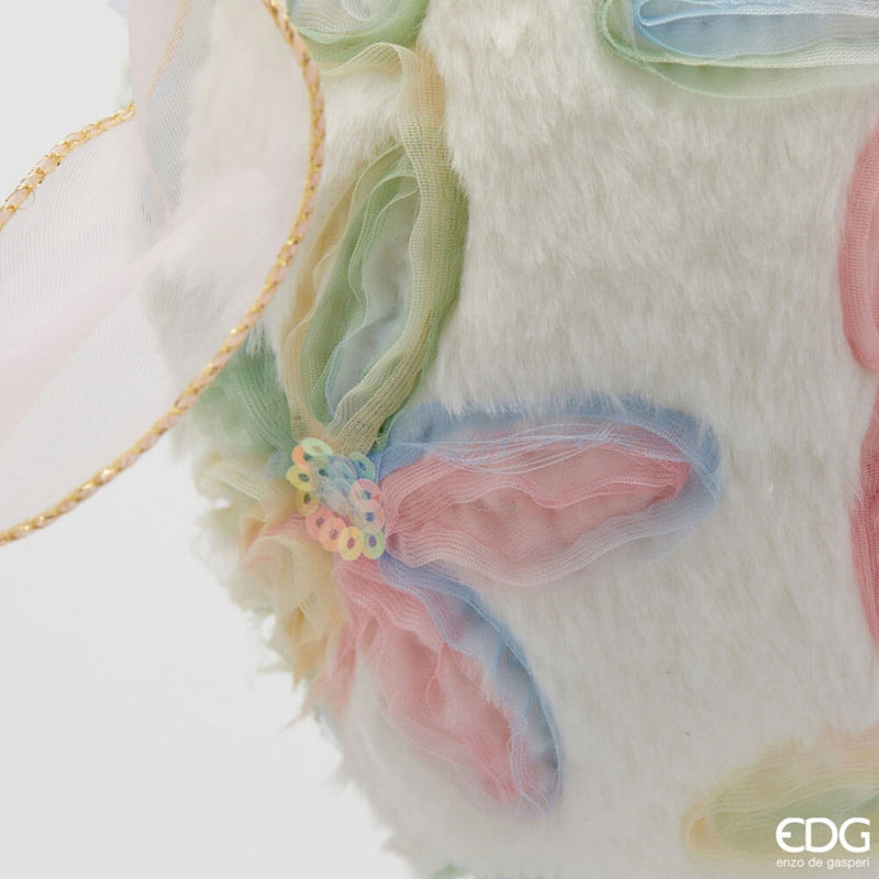 edg enzo de gasperi edg enzo de gasperi decoro uovo pasqua con fiocco da appendere ass h 20 cm d 15 cm multicolor 1 pz ean 8059824625762
