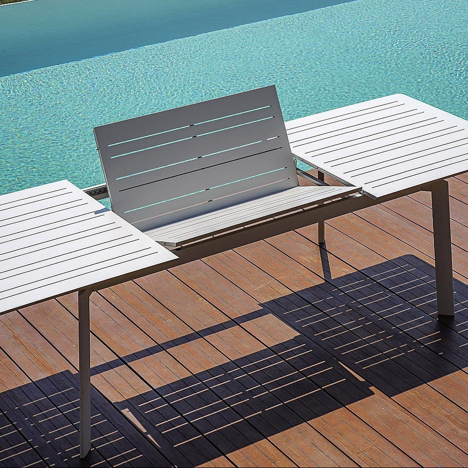moia greenwood moia greenwood tavolo porto ercole allungabile 200300x102 cm alluminio bianco tavolo outdoor estensibile design moderno ean 8013054832598