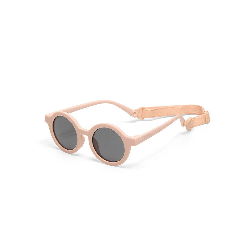okkia okkia occhiale baby da sole premontato tondo colore light pink 6 10 anni ean 8056211375859