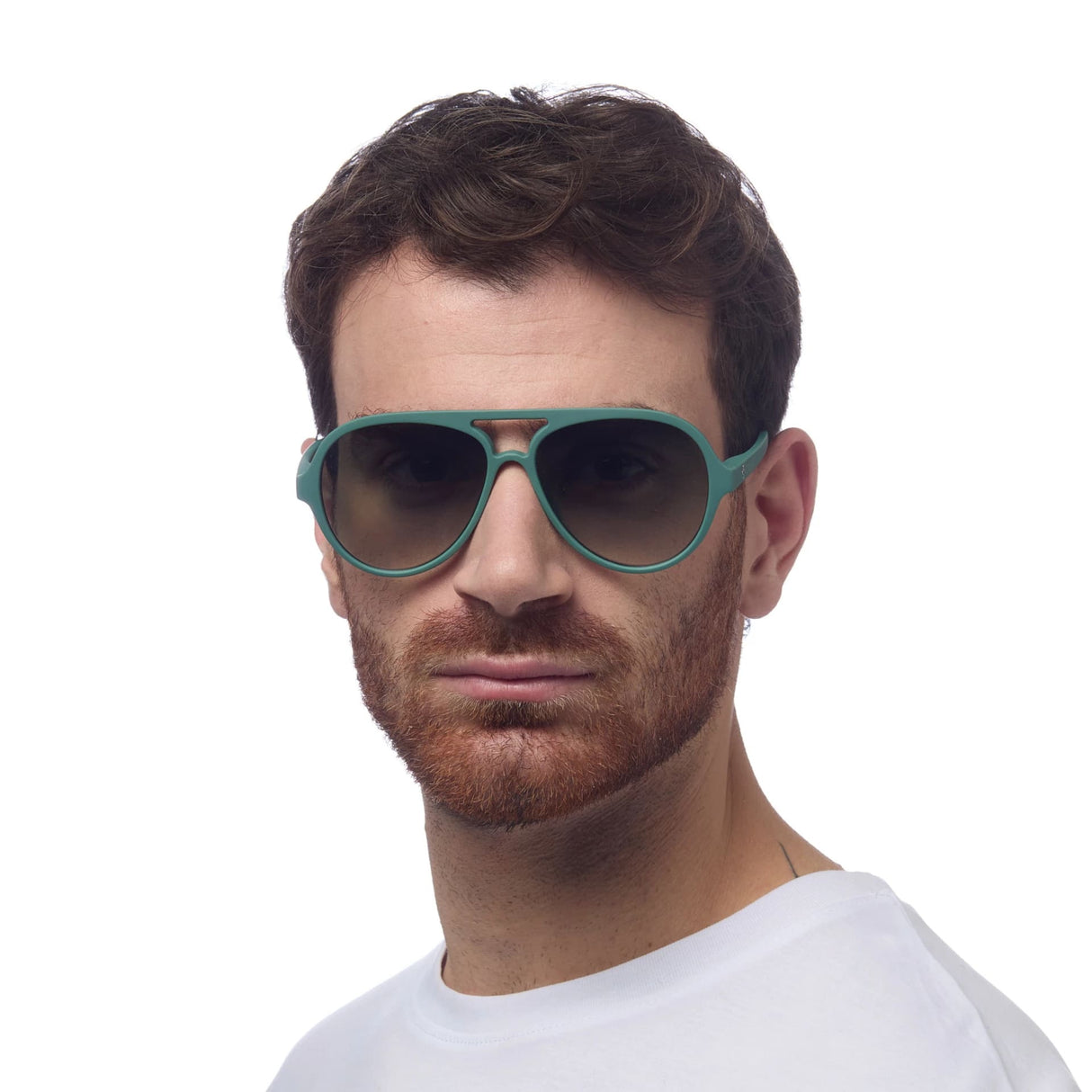 okkia okkia occhiale da sole premontato a forma di goccia mod alessio green ean 8055773198074