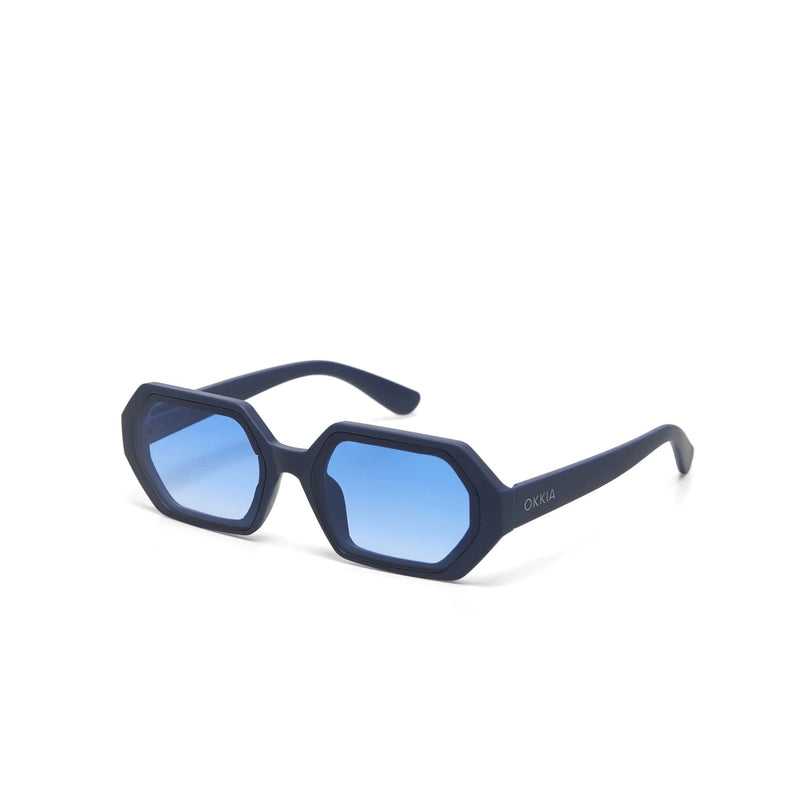 okkia okkia occhiale da sole premontato esagonale mod andrea midnight ean 8056211371578