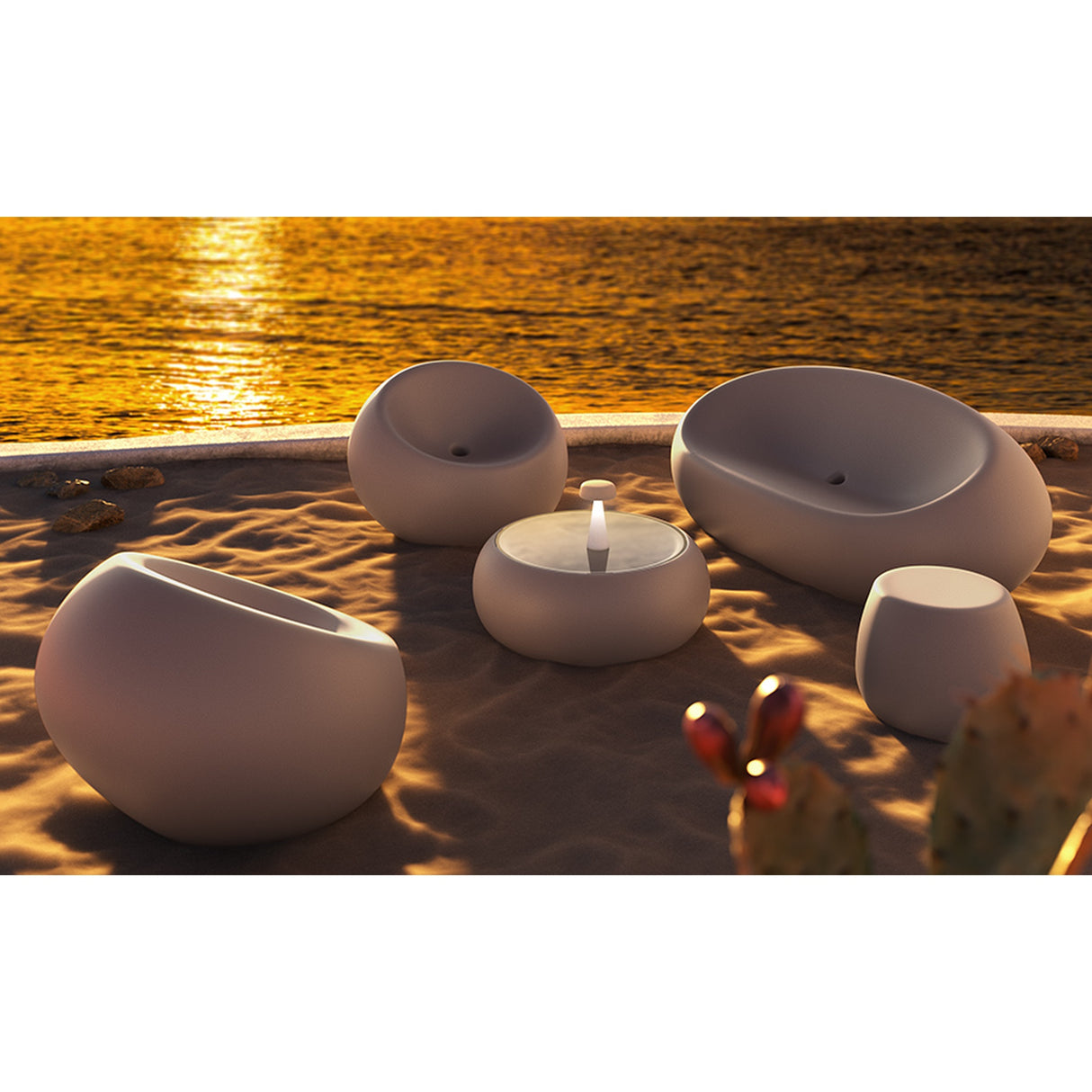 plust plust struttura boom caffe tavolino con vetro colore pietra