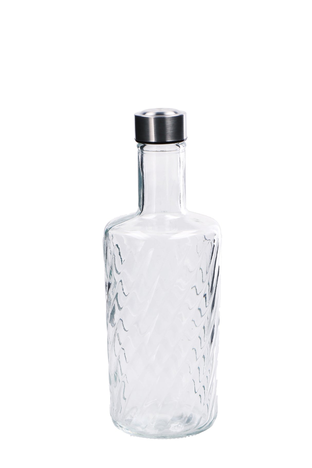 regalo italiano regalo italiano bottiglia ass 1 lt d 9 cm h 275 cm acciaio vetro trasparente 1 pz ean 8057586201712