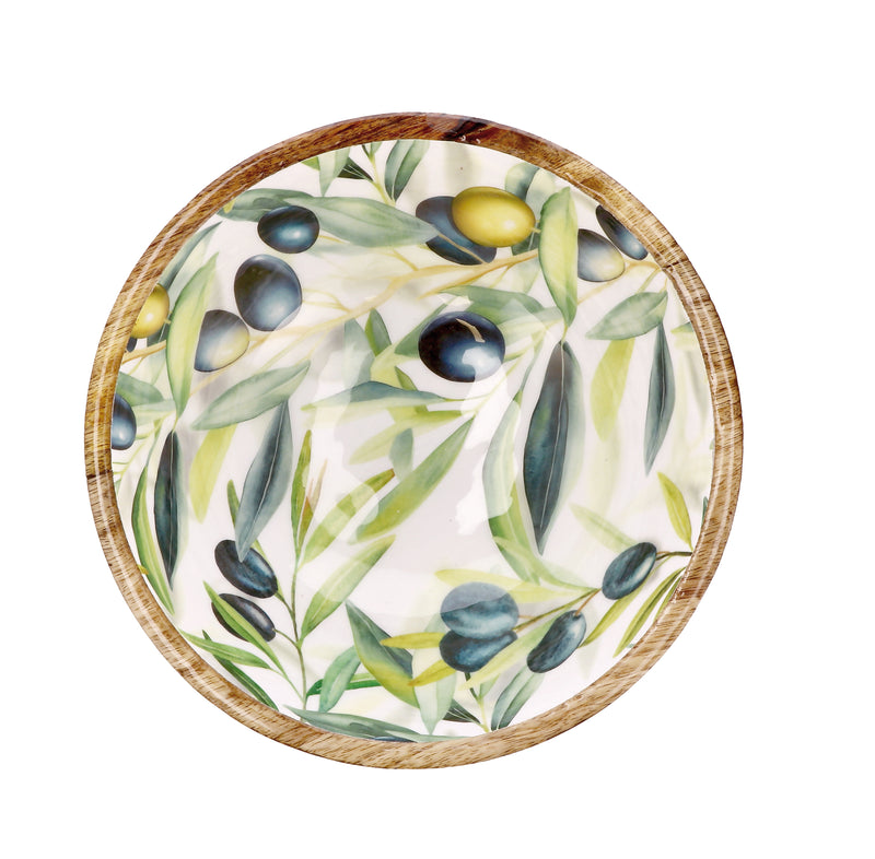 regalo italiano regalo italiano ciotola in legno yari d 25 cm h 10 cm ass insalatiera naturale design moderno 1 pz ean 8057586176904