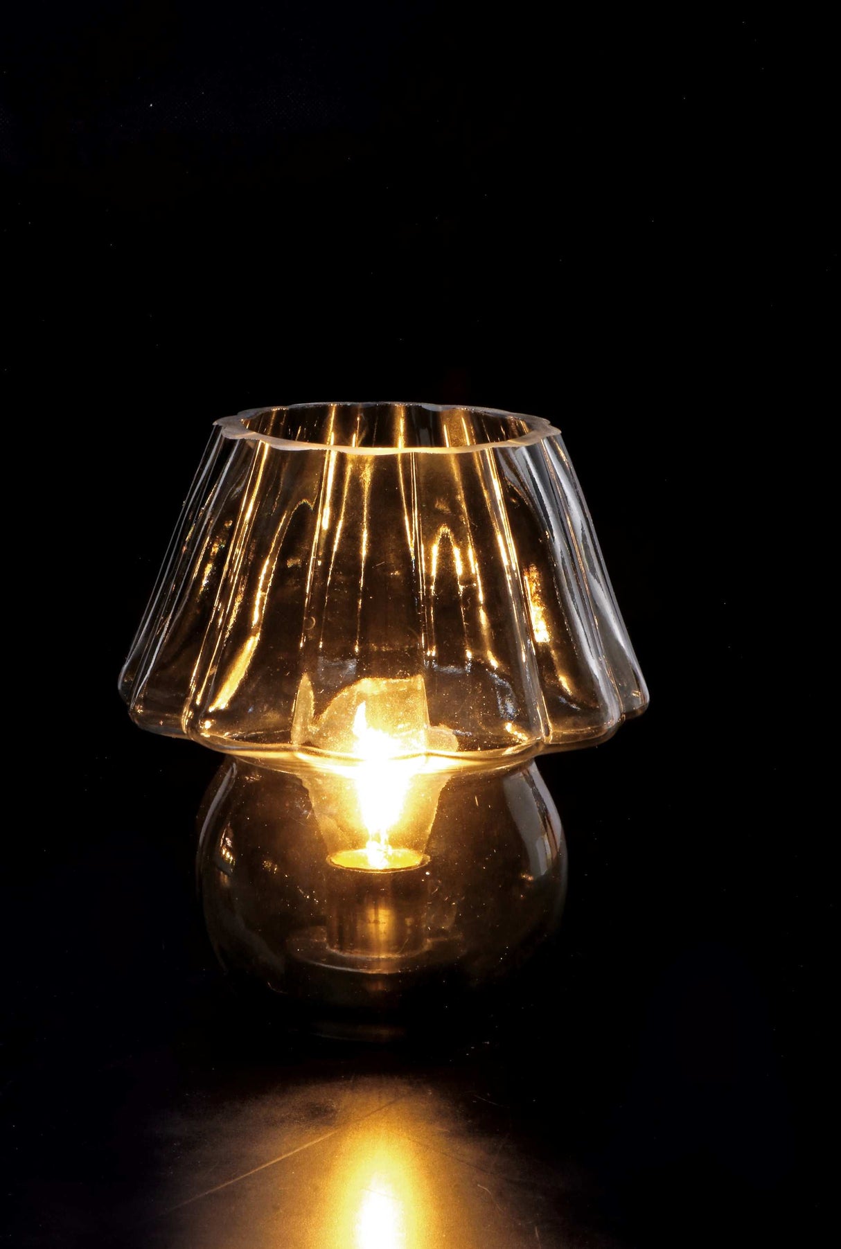 regalo italiano regalo italiano lampada di natale vetro ass d 17 cm h 18 cm oro 1 pz ean 8057586127449