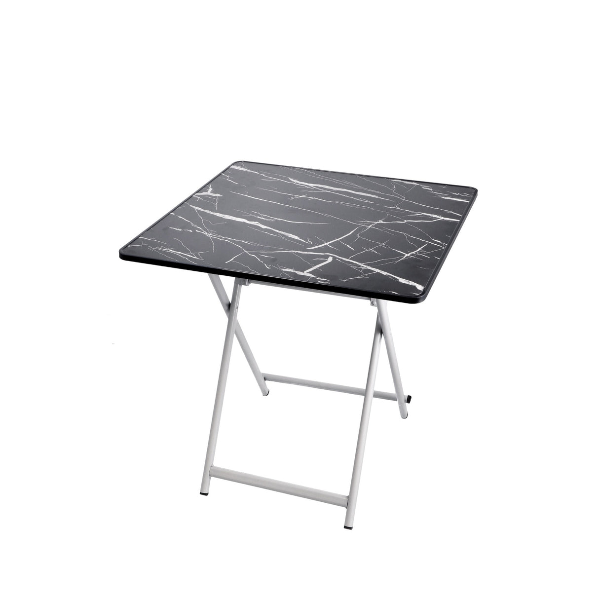 Italienisches Geschenk Italienisches Geschenk Klapptisch aus MDF und Eisen, 70 x 70 cm, H 71 cm, platzsparender Mehrzwecktisch für Wohn- und Küchenbereich, EAN 8057586091184