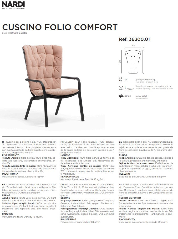 Bild-5-Nardi-Kissen-Folio-Comfort-Artic-Sunbrella