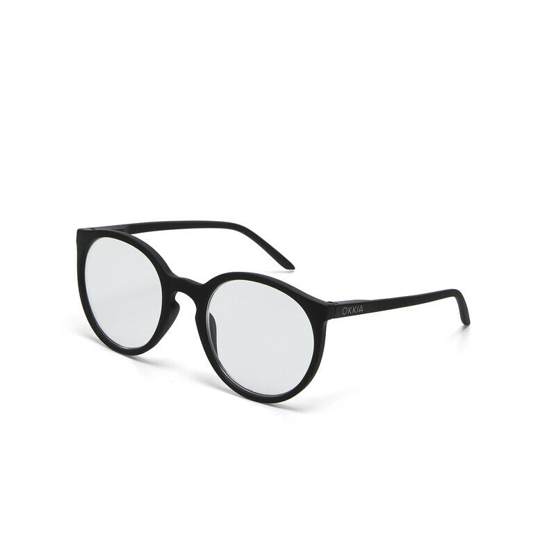 okkia okkia occhiale da lettura mod bologna premontato soft touch black diottrie 1 00 ean 8056211374050