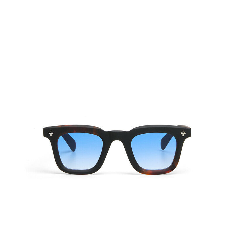 okkia okkia occhiale da sole premontato mod firenze soft touch black havana lenti blue ean 8056211375736