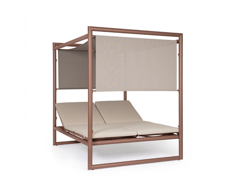 bizzotto bizzotto daybed konnor barn struttura alluminio 213 x 149 x 196 cm tessuto idrorepellente ean 8051836690158