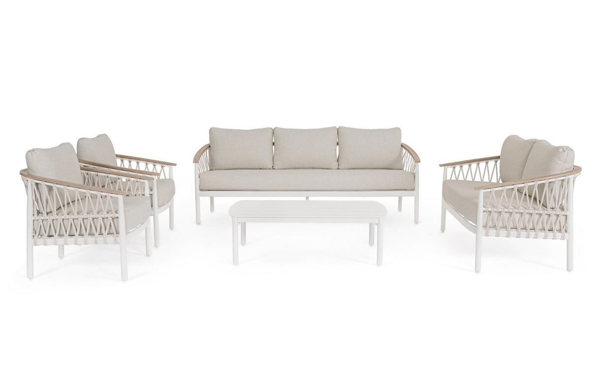 bizzotto bizzotto divano 3 posti fenix con cuscini colore vapor ean 8051836778672