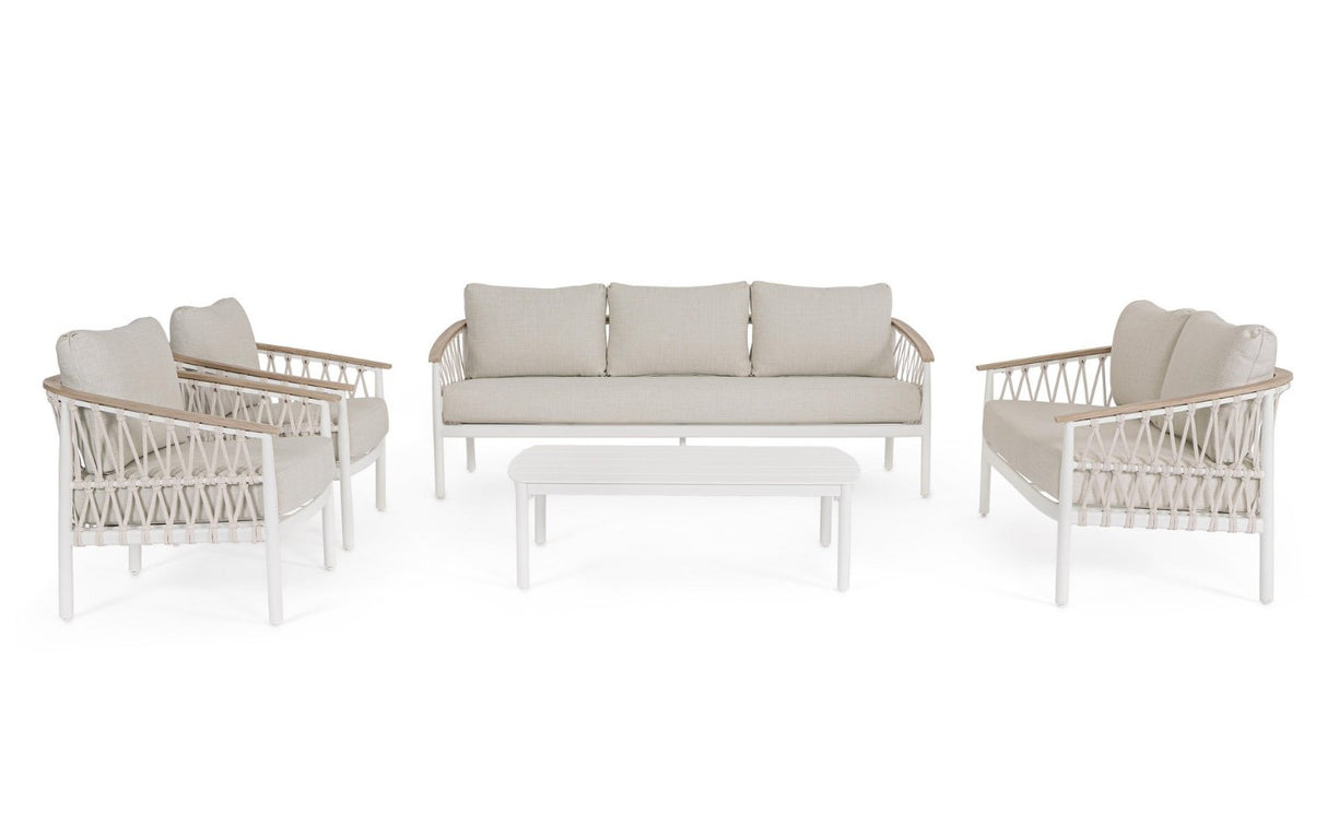 bizzotto bizzotto Fenix mit Kissen in der Farbe „Vapor“, Artikelnummer 8051836778627