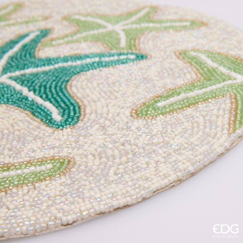 edg enzo de gasperi edg enzo de gasperi sottopiatto stellamarina rotondo d 36 cm mix verde ean 8059824652324