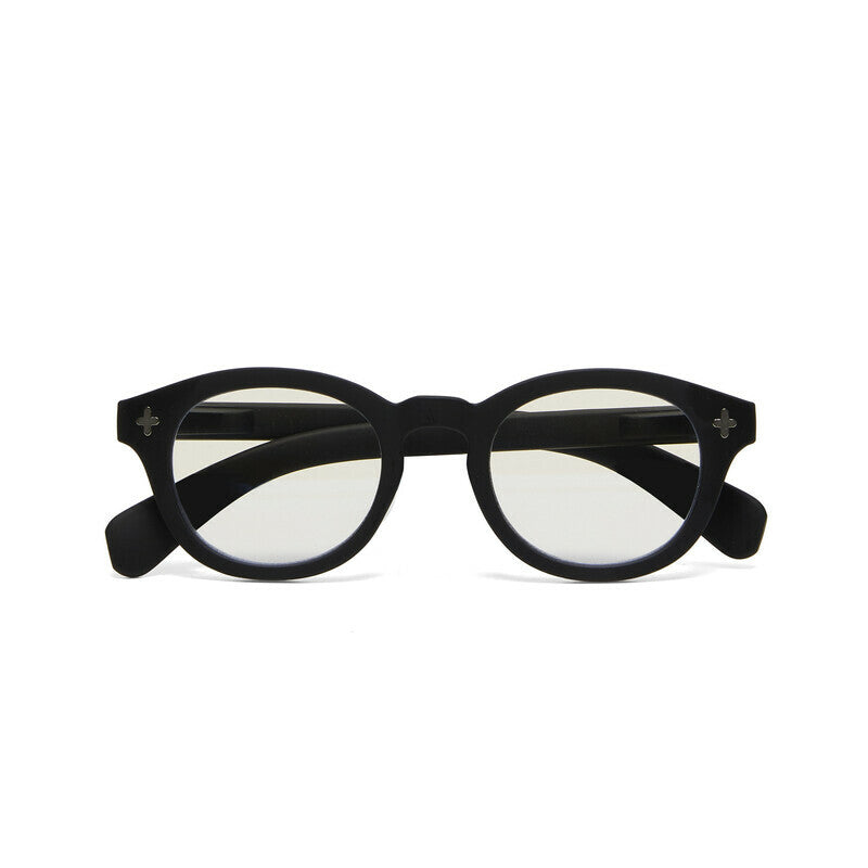 okkia okkia occhiale da lettura mod nashville premontato soft touch spring anti luce blu nero diottrie 2 00 ean 8056211374951