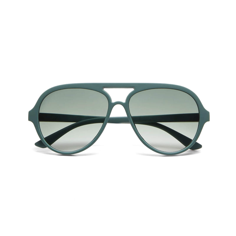 okkia okkia occhiale da sole premontato a forma di goccia mod alessio green ean 8055773198074