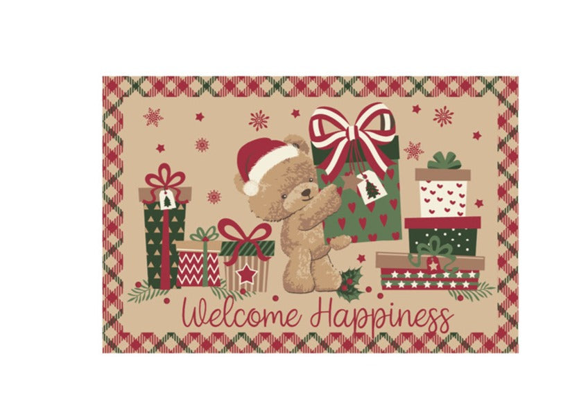 preziosa home preziosa home zerbino natale ass cocco antiscivolo 40 x 60 cm rettangolare 1 pz ean 8050264156496