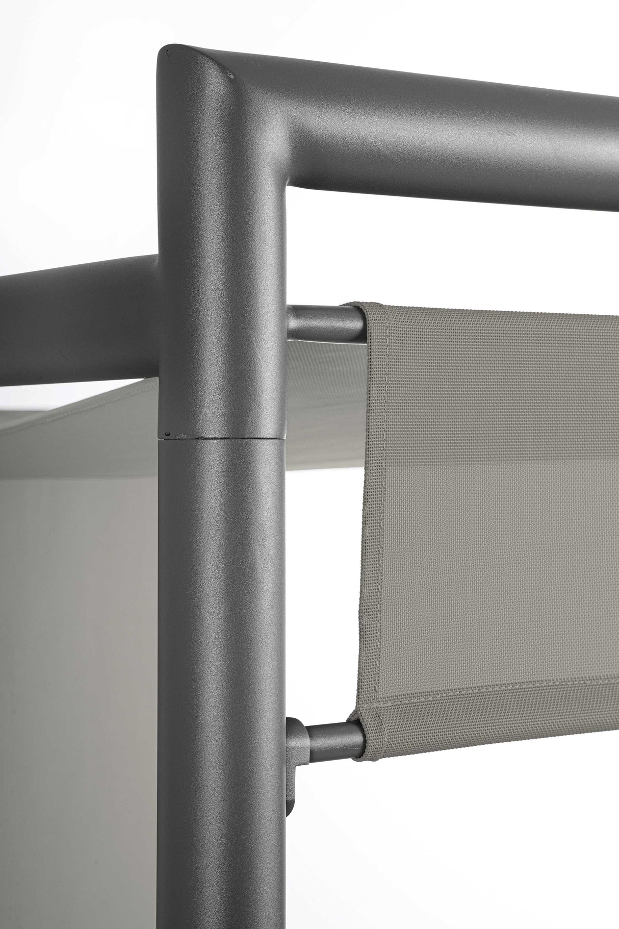 bizzotto bizzotto daybed konnor antracite struttura alluminio 213 x 149 x 196 cm tessuto idrorepellente ean 8051836690134