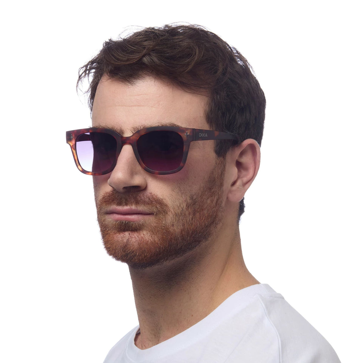 okkia okkia occhiale da sole premontato mod giovanni classic havana w blue finals ean 8052862284410