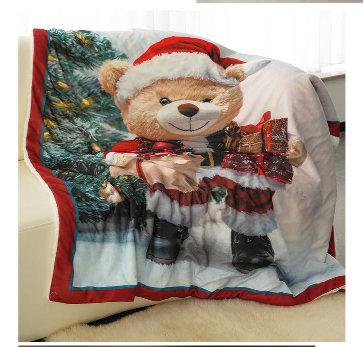 preziosa home preziosa home coperta natale pile ass stampata 210 x 240 cm poliestere scatola regalo 1 pz ean 8050264186653