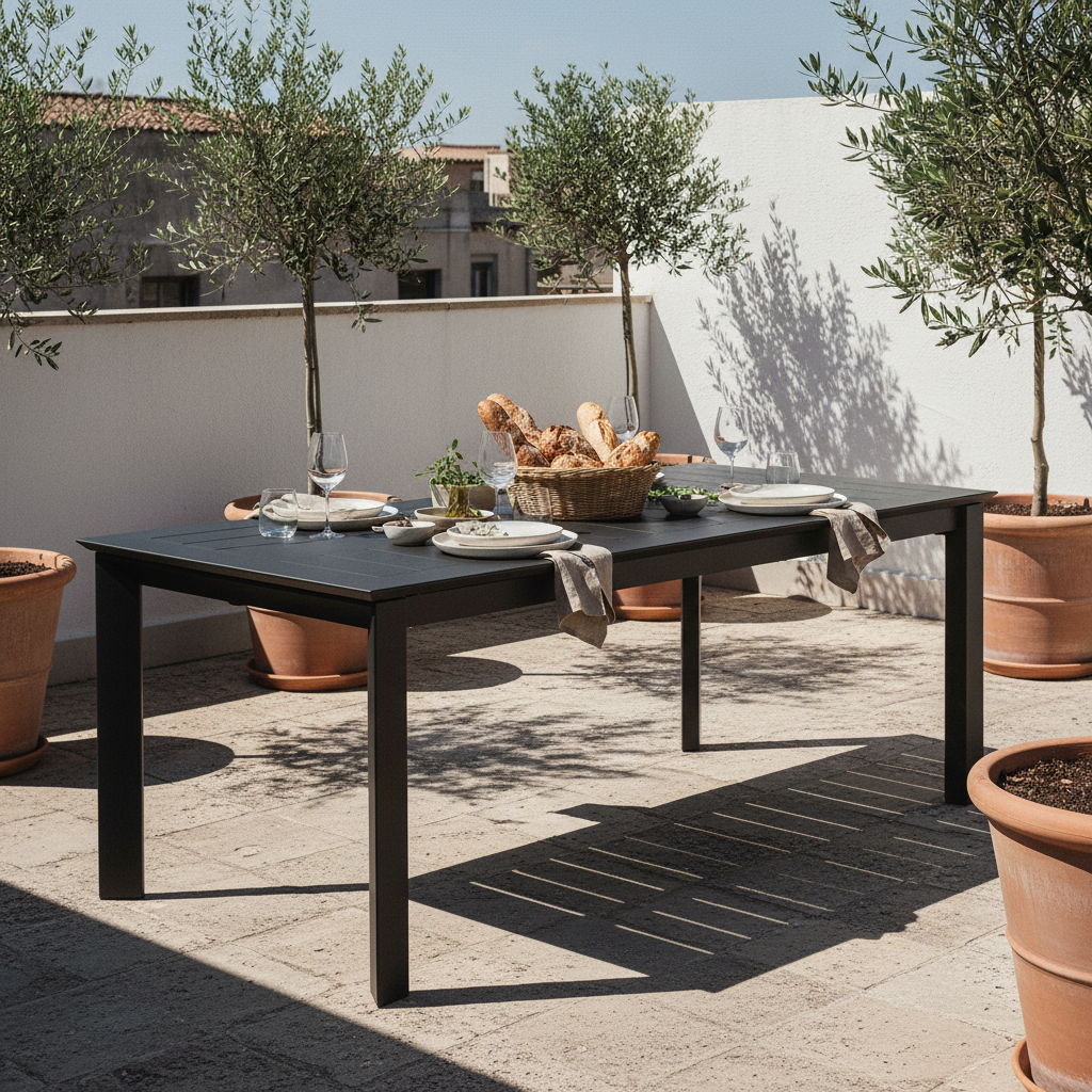 Konnor – Mittagessen auf der städtischen Terrasse