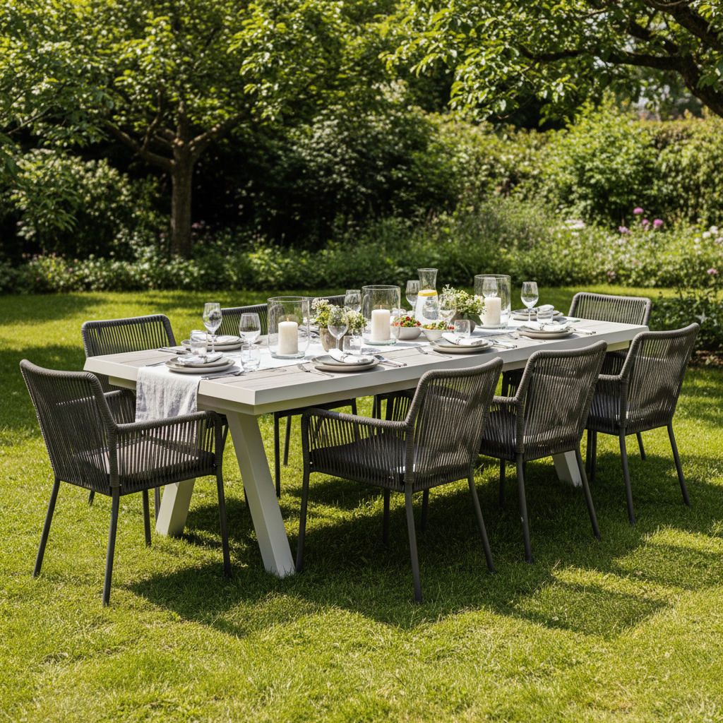 Krion Bianco – Großer Garten