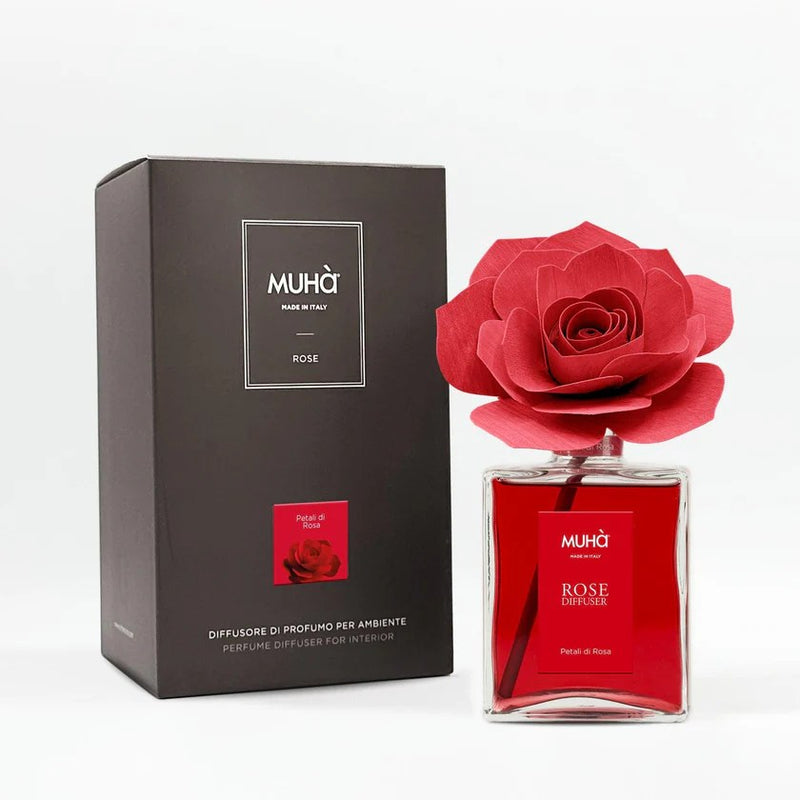 Muhà Profumatore Diffusore Rose Petali di Rosa 200 Ml