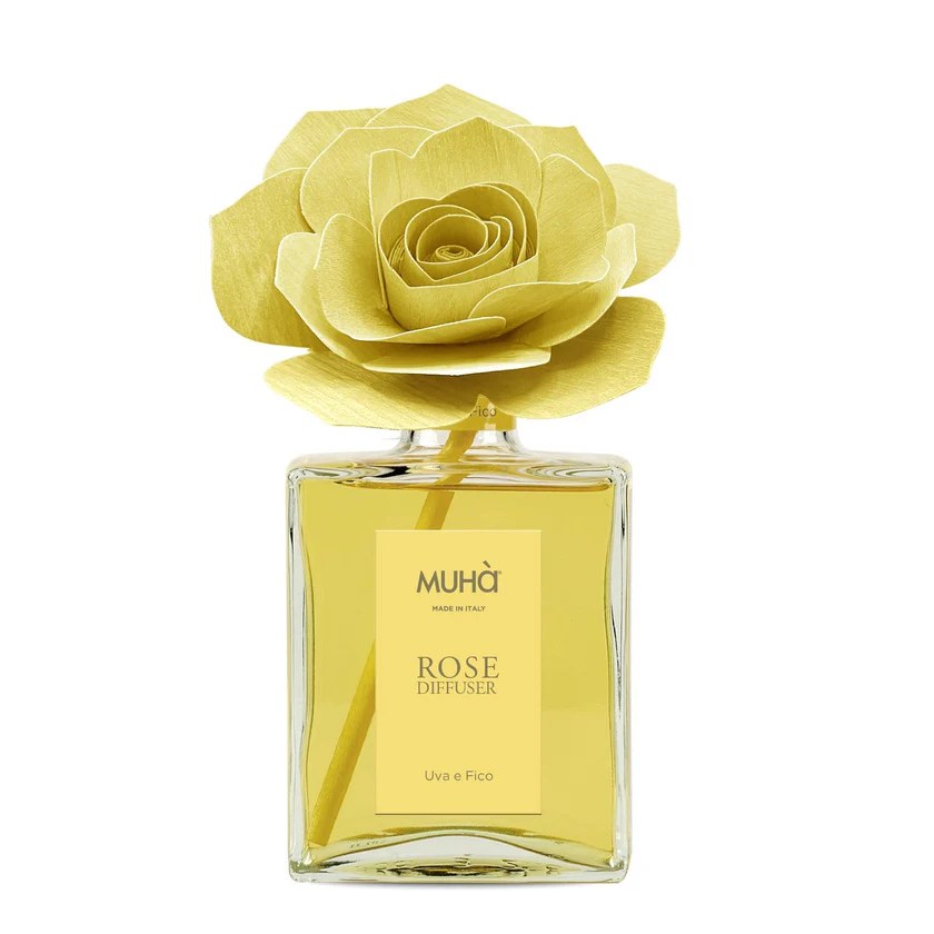Muhà Profumatore Diffusore Rose Uva e Fico 200 Ml