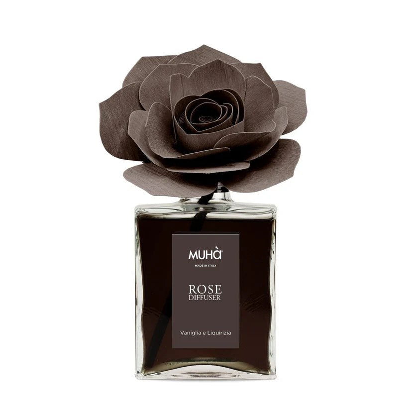 Muhà Profumatore Diffusore Rose Vaniglia e Liquirizia 200 Ml