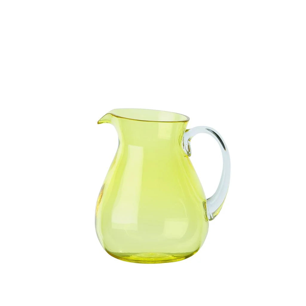 Zani Serafino Caraffa Synth Small Pitcher Colore Giallo Trasparente in Metacrilato 1 Lt