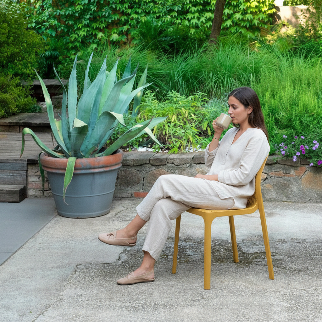 Nardi Bit senape terrazza coffee