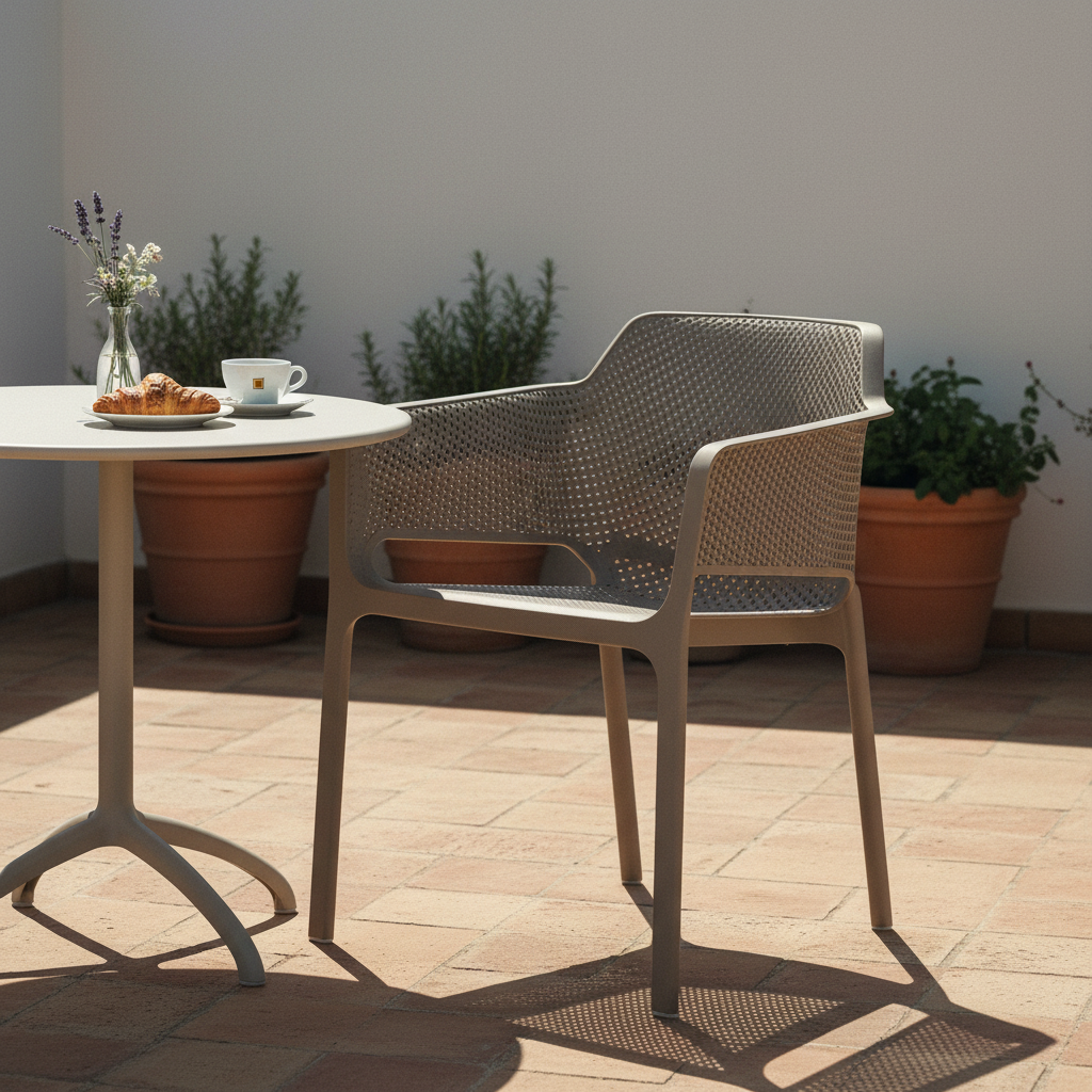 Nardi Sedia Net tortora bistrot terrazza