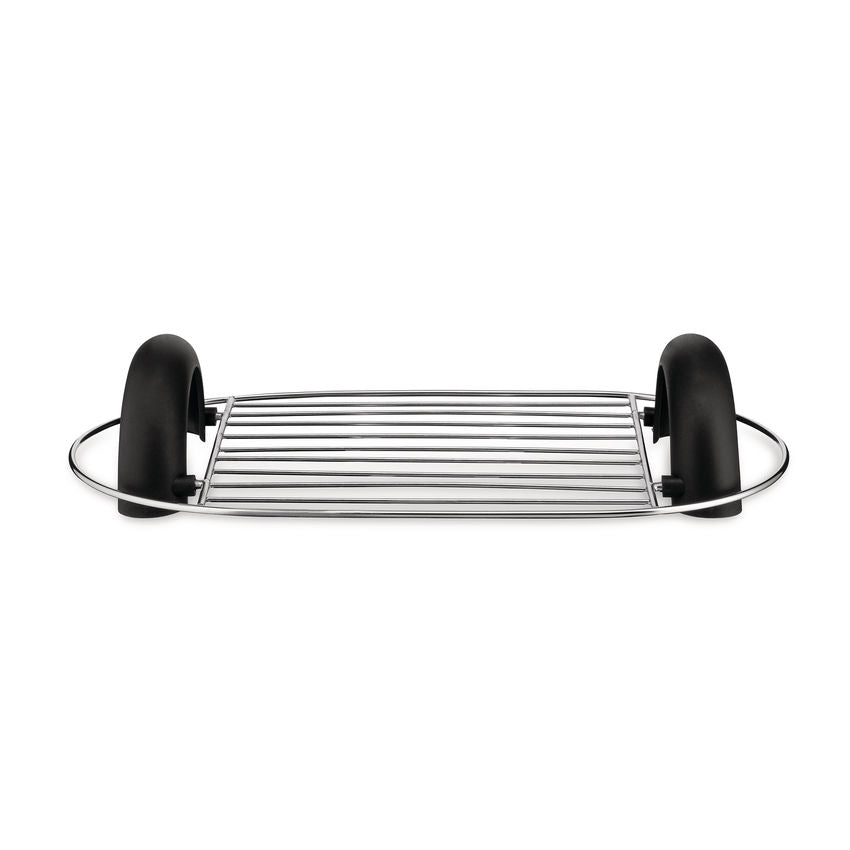 Alessi Tostapane Toru Nero in Acciaio Inox e Resina Termoplastica