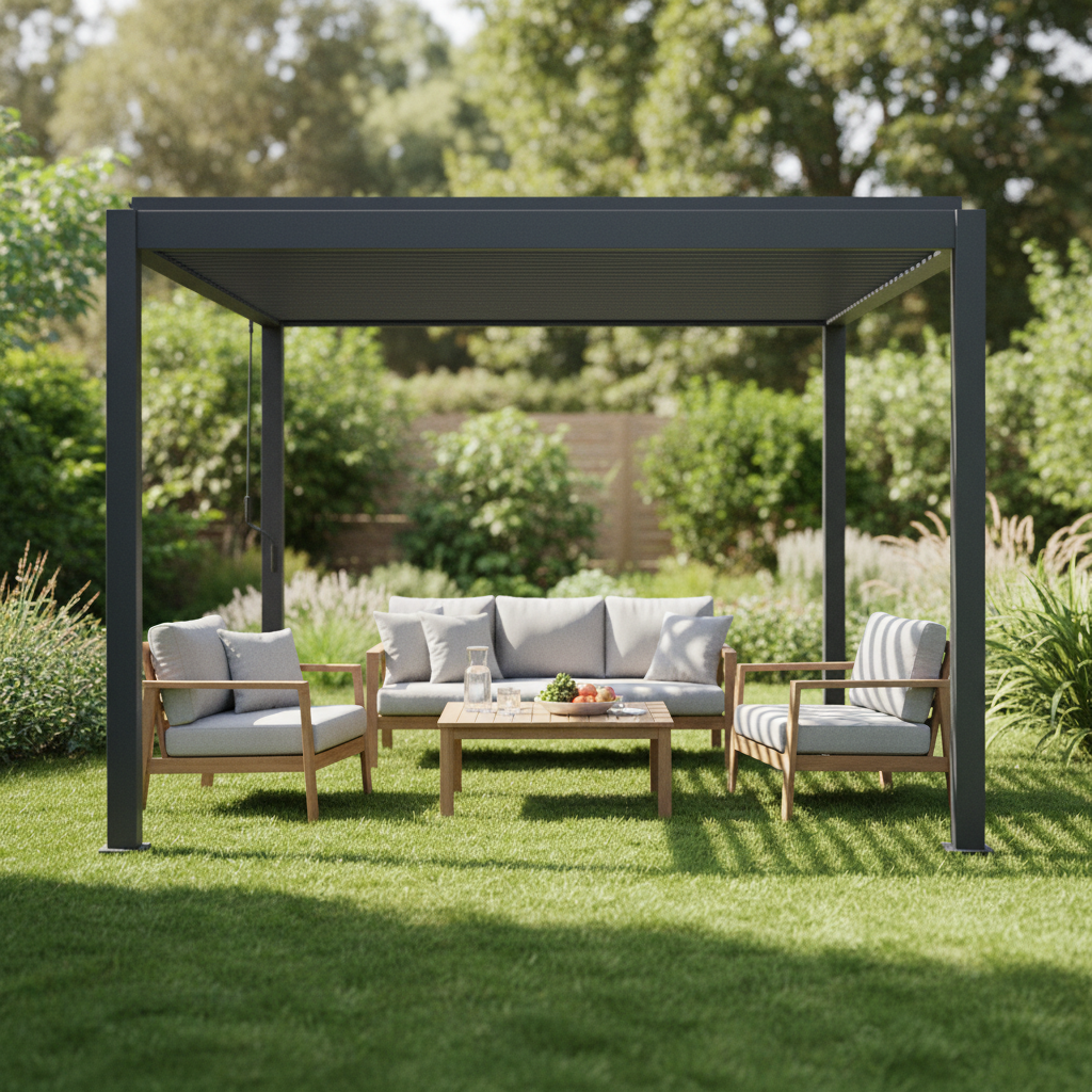 Ocean Anthrazit 3×4 – Garten-Wohnzimmer