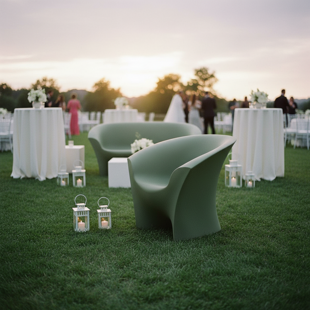 Ohla Poltroncina Rosmarino – Outdoor Wedding