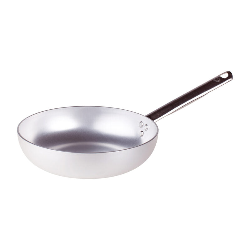 AGNELLI Padella svasata alta Alluminio con 1 Manico Inox D 20 Cm