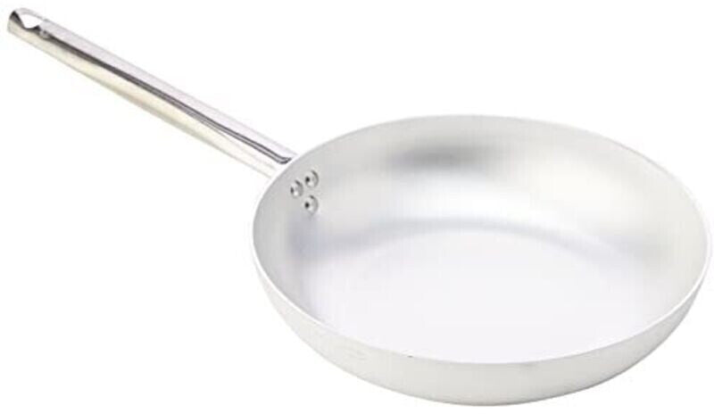 AGNELLI Padella svasata alta Alluminio con 1 Manico Inox D 28 Cm