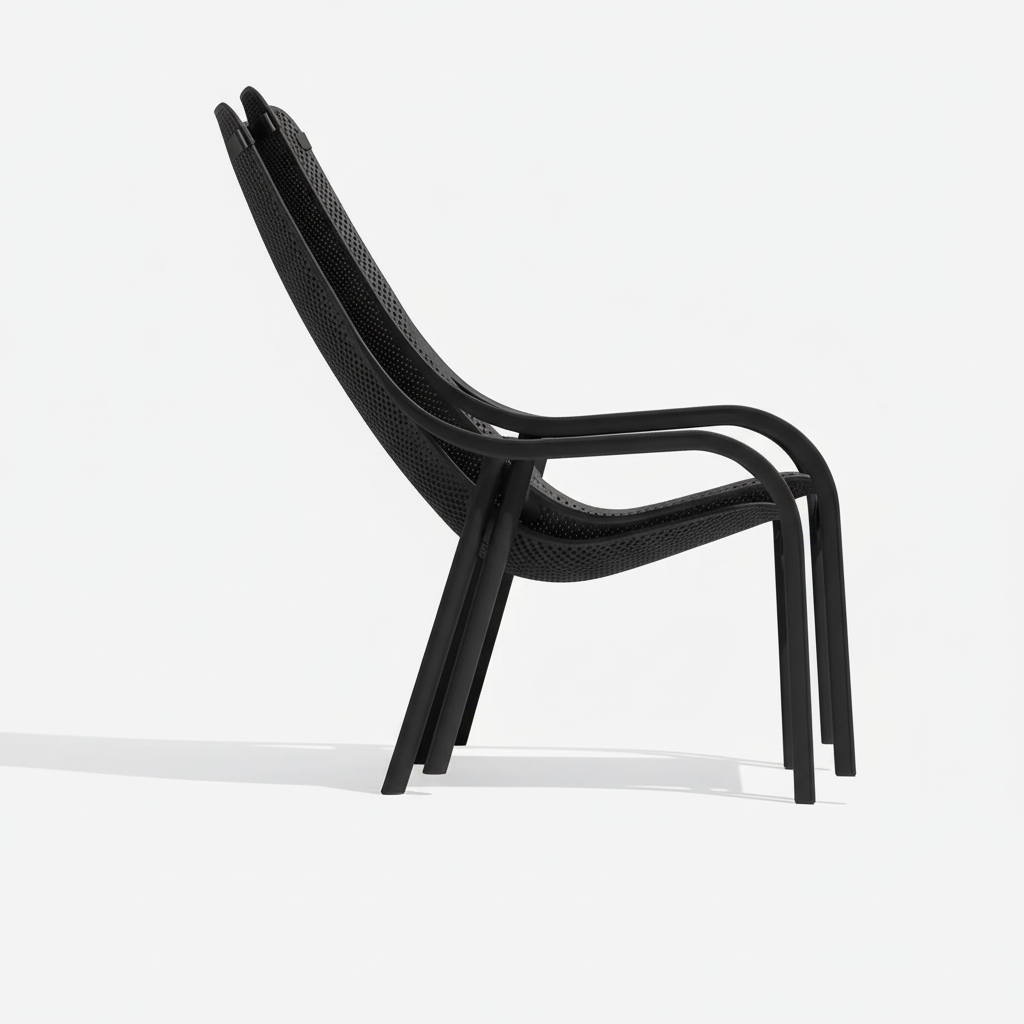 Poltrone impilate antracite