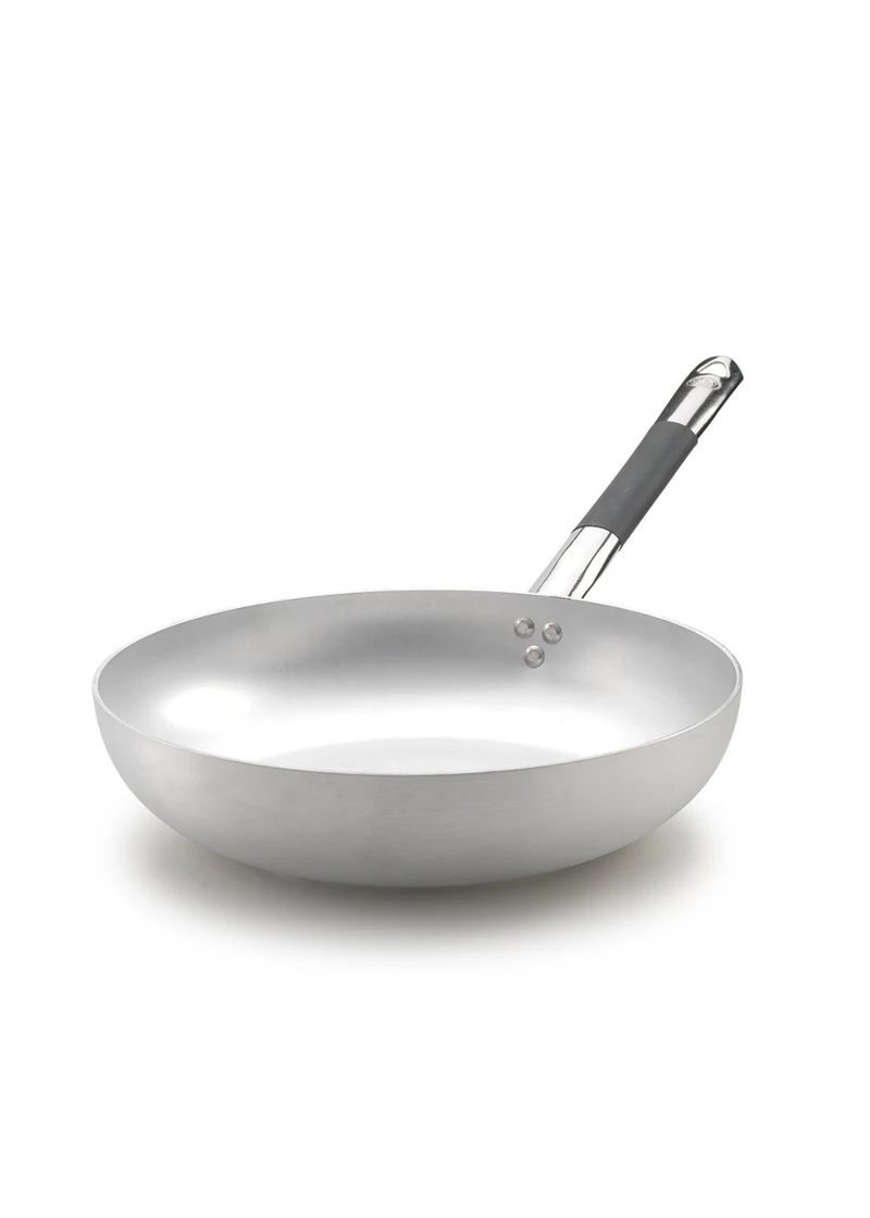 AGNELLI Padella Svasata Alta Alluminio Fondo Induzione D 24 cm