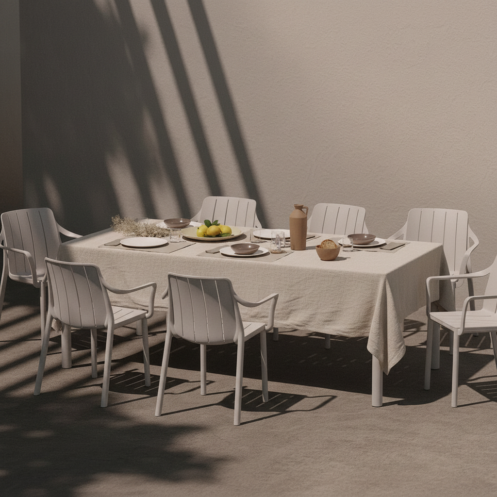 Szene 2 – Mittagessen auf der Terrasse