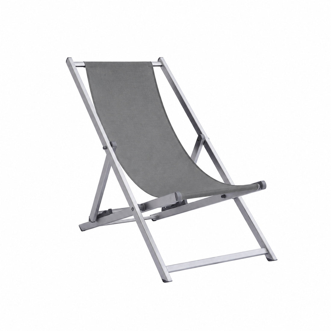Moia Greenwood Sdraio Mare Alluminio Textilene Grigio Regolabile