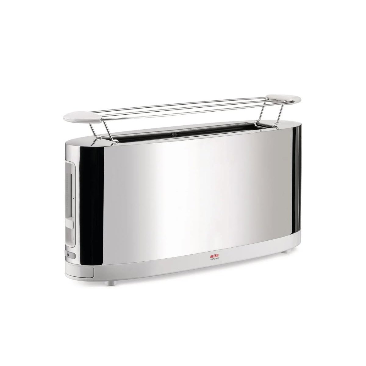 Alessi Tostapane con Griglia Scaldabrioche Bianco