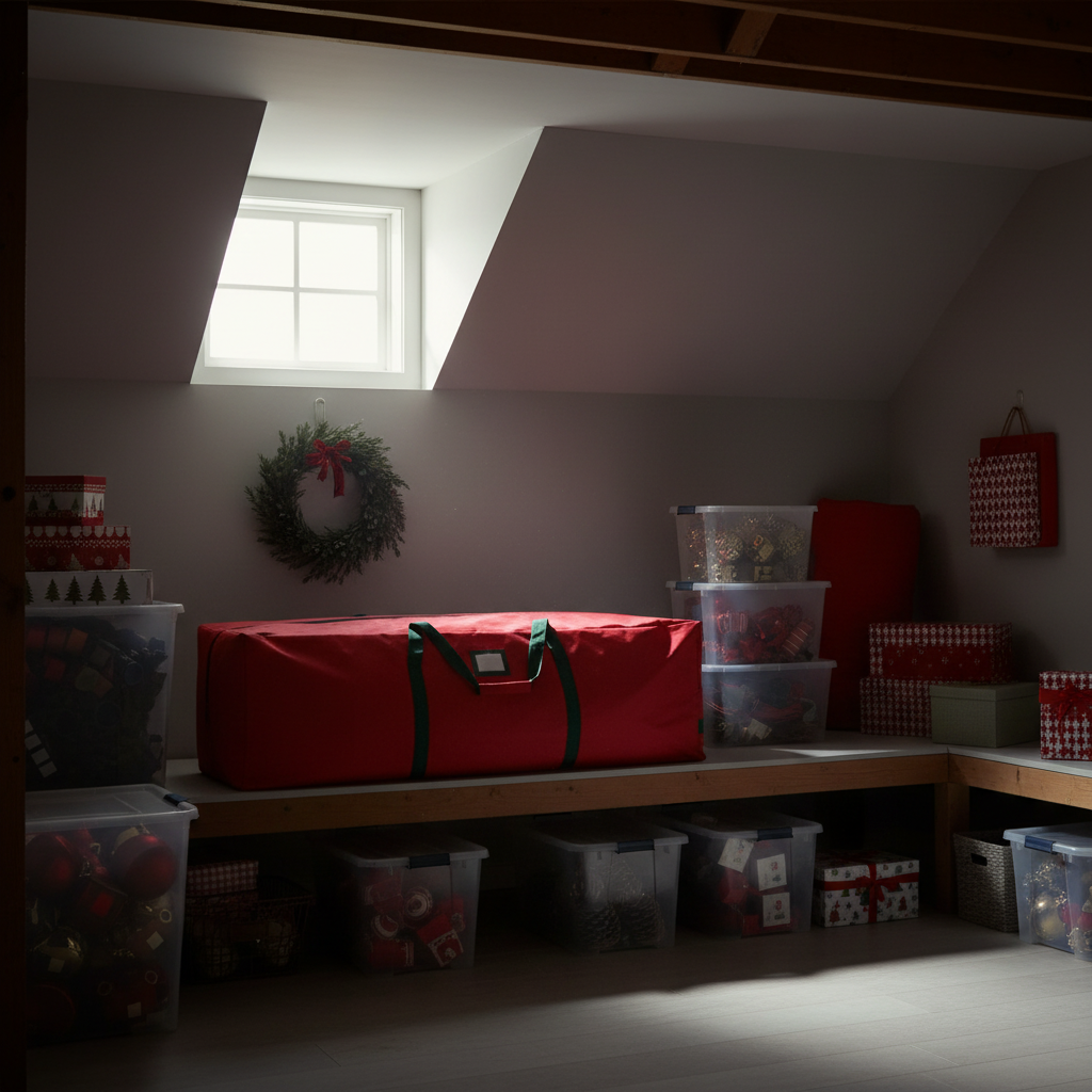 Storage in attico - scala reale