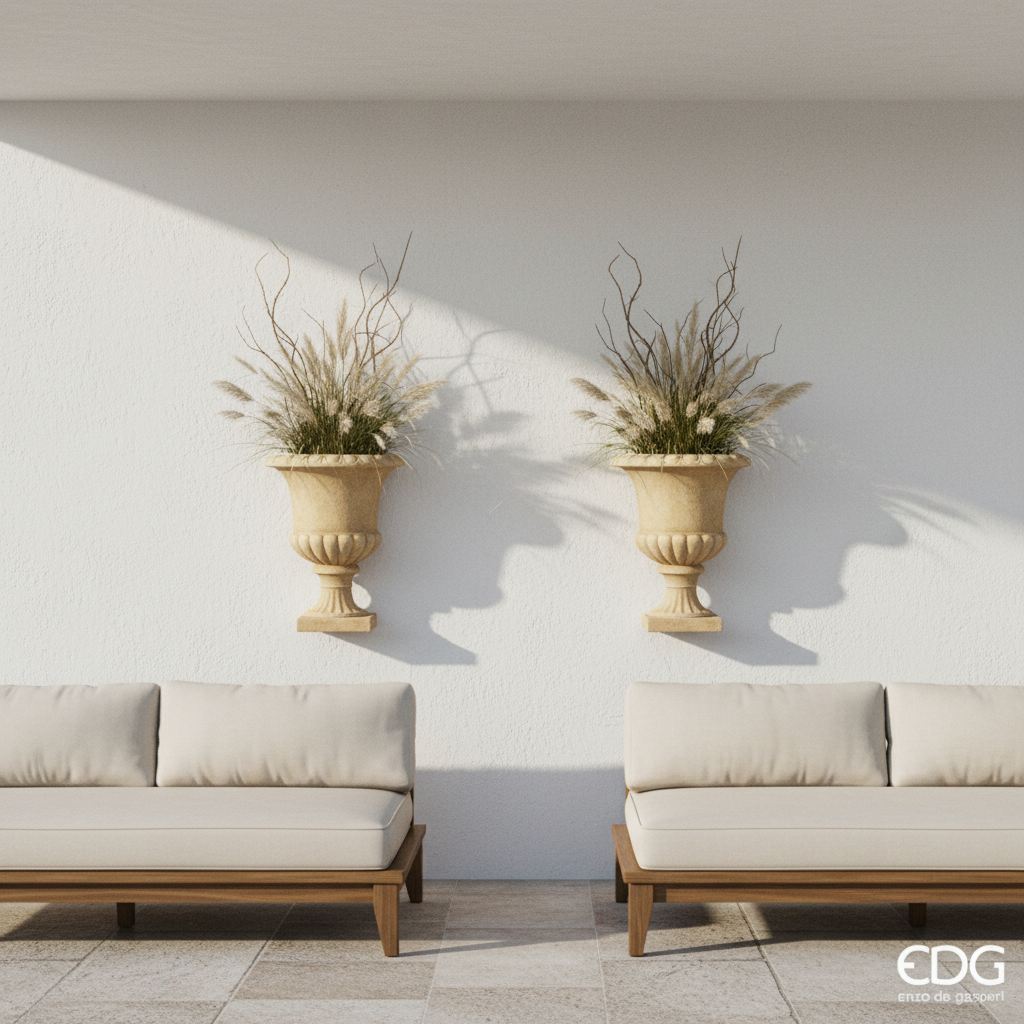 Vaso Parete Coppa Ivory – Terrazza