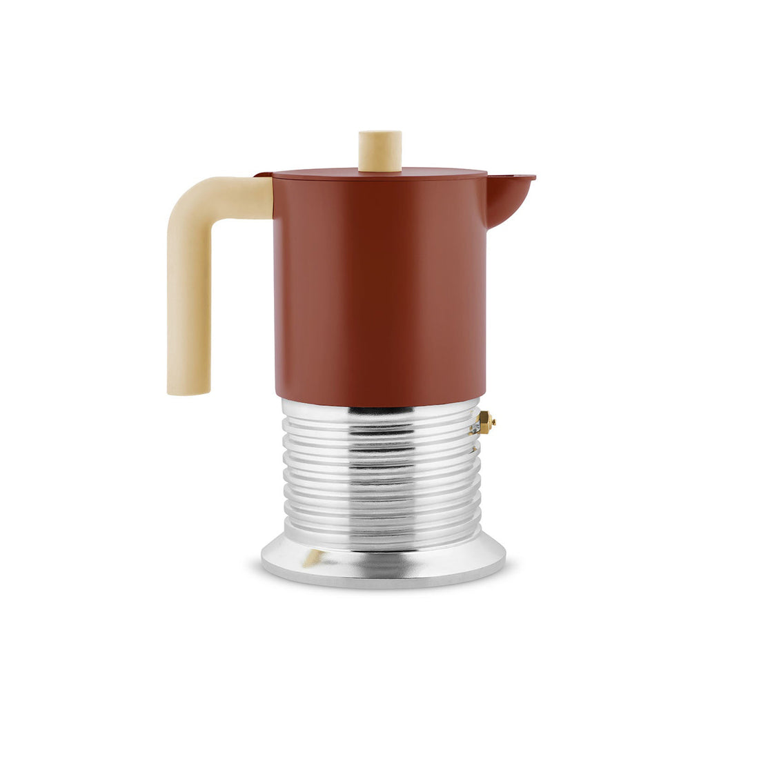 Alessi Caffettiera Vite PM01/6 BR Marrone 6 Tazze
