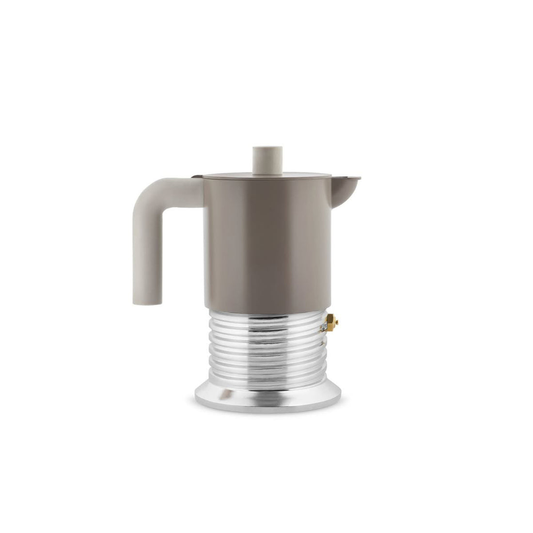 Alessi Vite Caffettiera Espresso 3 Tazze Warm Grey