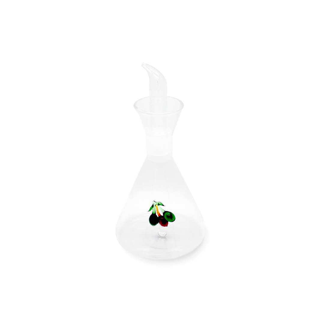 WD LifeStyle Oliera Vetro Borosilicato Cc 500 Ml Decoro Olivo