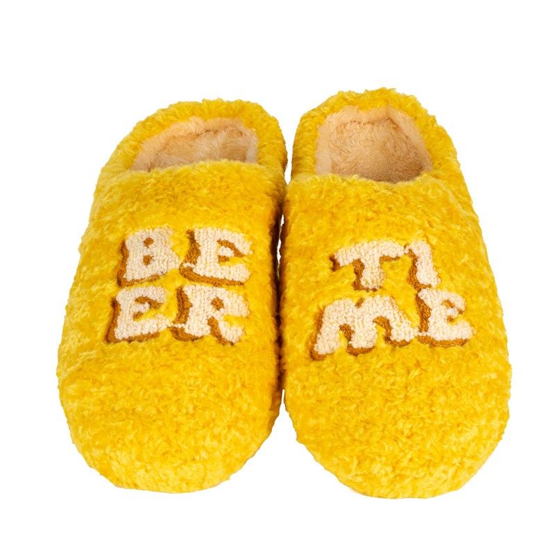 WD Lifestyle Pantofole Beer Time Taglia M/L – Pantofole Divertenti da Casa